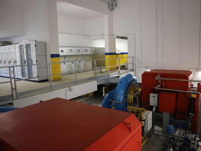 quadro centrale idroelettrica