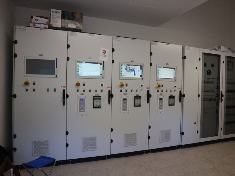 quadro centrale idroelettrica