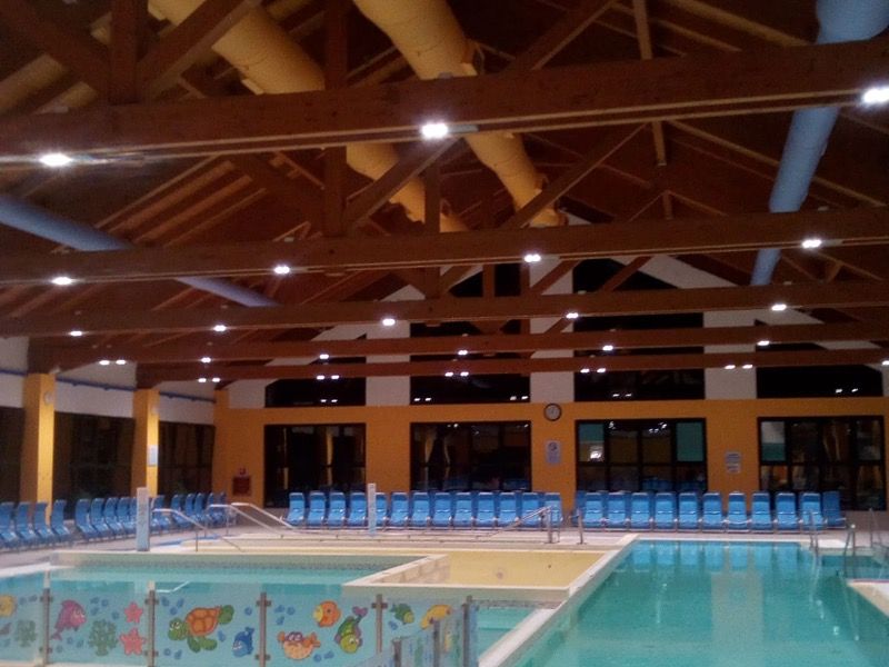 Illuminazione piscina