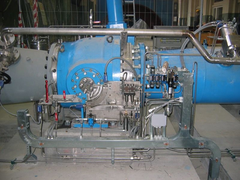 impianto centrale idroelettrica